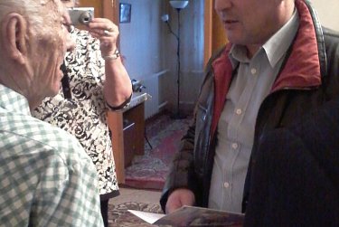 В гостях у фронтовика