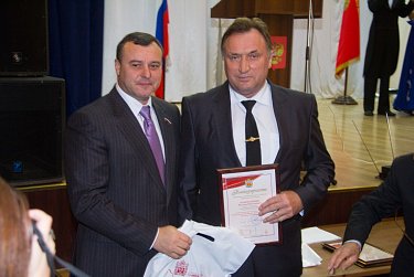 На юбилее Российского Союза ветеранов