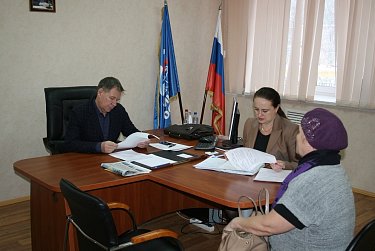 На приеме у Александра Трубникова