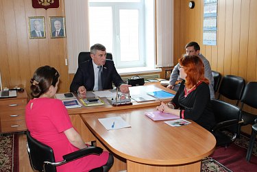 На приеме у Владимира Шевченко