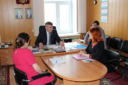 На приеме у Владимира Шевченко