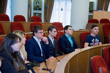 Открытый урок ведет Александр Куниловский