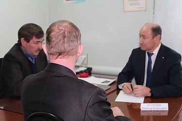 Рабочий визит в Тюльганский район