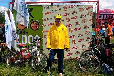 Владимир Фролов стал участником «Дня 1000 велосипедистов»