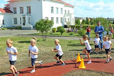 Спортивный сектор для дошколят