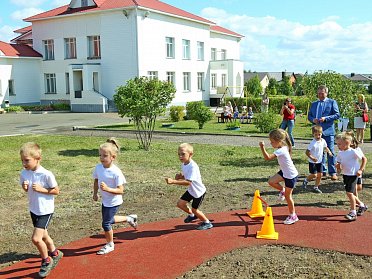 Спортивный сектор для дошколят