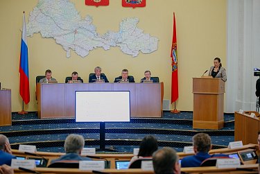 На заседании Законодательного Собрания