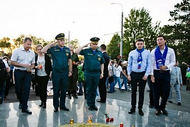 В память о погибших в годы Великой Отечественной войны
