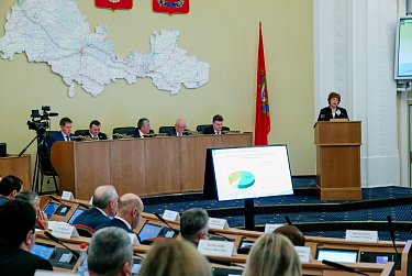 На заседании Законодательного Собрания