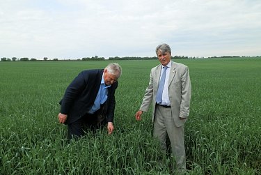 Александр Жарков поддержал юных спортсменов