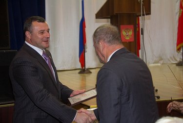 На юбилее Российского Союза ветеранов