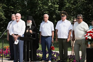 Иван Дикман принял участие в открытии памятного знака «Русским морякам от благодарных потомков»