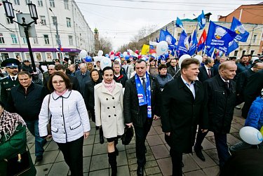 Депутаты-единороссы приветствовали жителей области