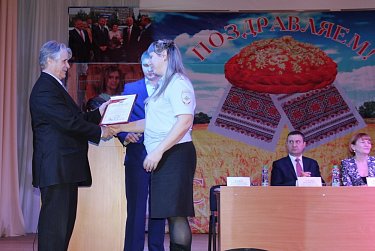 В Октябрьском районе прошел слет передовиков народного хозяйства 