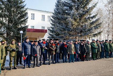 100-летию создания Красной Армии посвящается