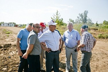 Александр Коньков: «Работы по благоустройству идут в соответствии с графиком»