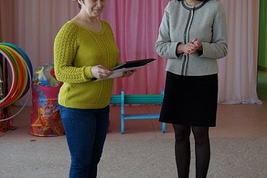 Оксана Набатчикова посетила детский сад №63