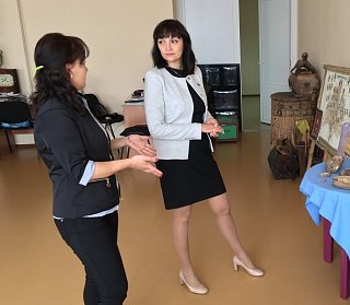 Оксана Набатчикова посетила Александровский район