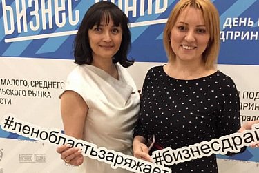 Оксана Набатчикова поздравила предпринимателей 