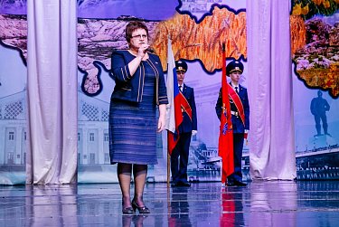 На встрече с семьями погибших военнослужащих