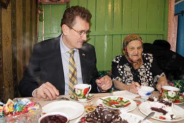 В село Жданово пришел долгожданный газ