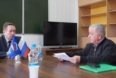 Евгений Малюшин провел прием граждан