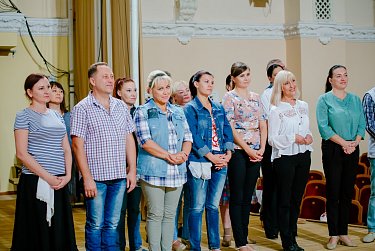 Сергей Грачев поздравил с юбилеем руководителя Оренбургского русского народного хора