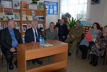 Встреча с Героем Советского Союза Александром Солуяновым