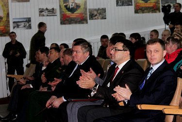 На празднике ракетчиков и артиллеристов