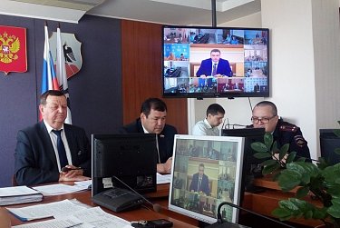 Ермек Алкулов принял участие в заседании штаба народных дружин
