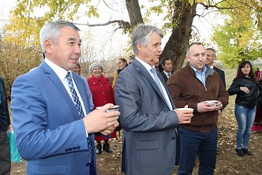 Поездка Александра Жаркова в Красногвардейский район 