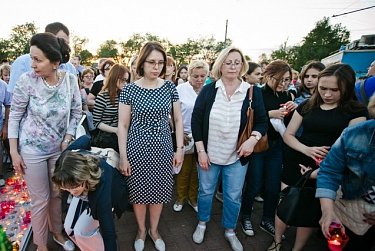 В память о погибших в годы Великой Отечественной войны