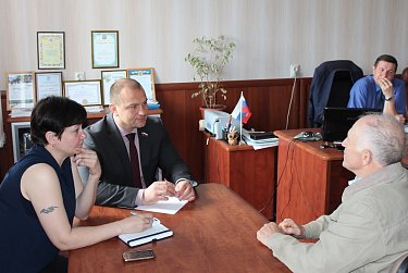 Сергей Салмин провел прием граждан