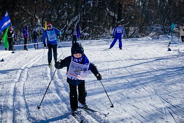 Оренбургские парламентарии на «Лыжне России»
