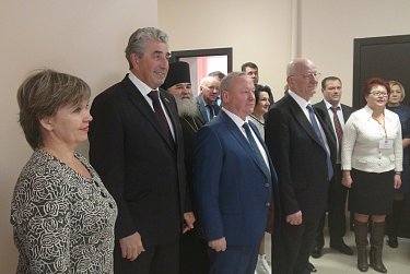 На открытии памятника прославленному земляку