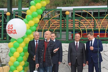 Оренбургская детская железная дорога открыла 65-й сезон работы