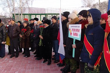 В Абдулино после реконструкции открыли Аллею памяти