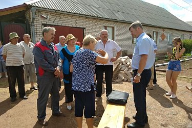 Владимир Фролов встретился с сорочинцами