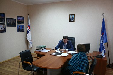 На приеме у депутата Ермека Алкулова