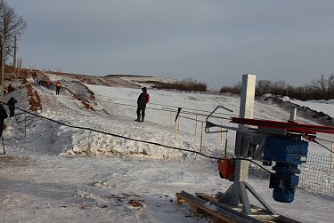 В Бузулукском районе открыта горнолыжная трасса