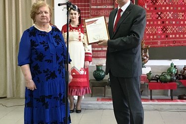 В галерее «Оренбургский пуховый платок» открылась новая экспозиция