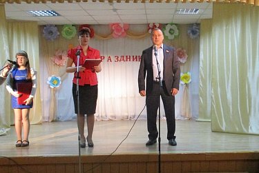 На празднике в Новоказачьем