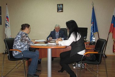 На приеме у Евгения Сусоева