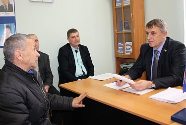 На приеме у Владимира Шевченко