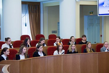 Открытый урок ведет Александр Куниловский