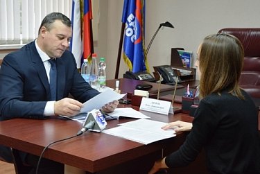 Олег Димов провел прием граждан