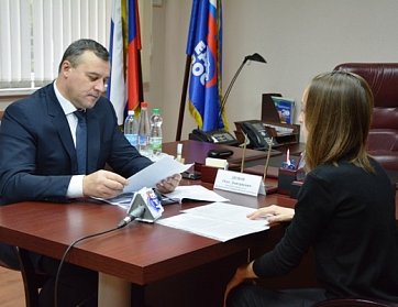 Олег Димов провел прием граждан