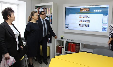 В регионе открылась первая модельная библиотека