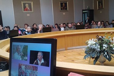 Владимир Фролов побывал на творческом вечере «Признание в любви»