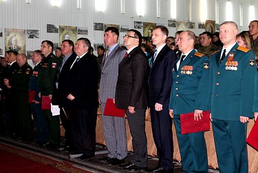 На празднике ракетчиков и артиллеристов